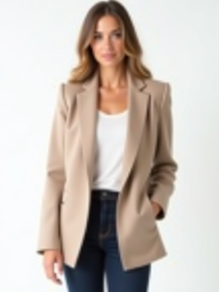 Veste chemise pieds de poule